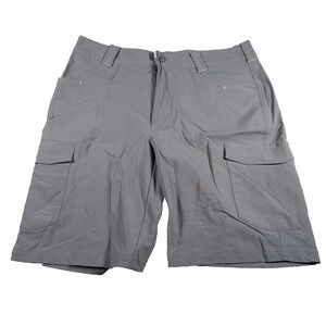 Cabelas Mens XPG Extreme Performance Gear Shorts 34 Gray Nylon Blend Gorpcore